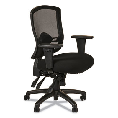 Alera Etros Series Mid-Back Multifunction With Seat Slide Chair, Supports Up To 275 Lb, 17.83